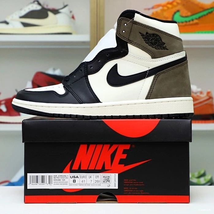 AIR 'DARK MOCHA' OG 1 HIGH JORDAN RETRO 0125